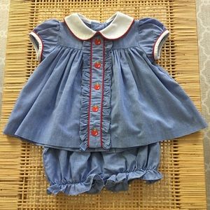 Little English bloomer set